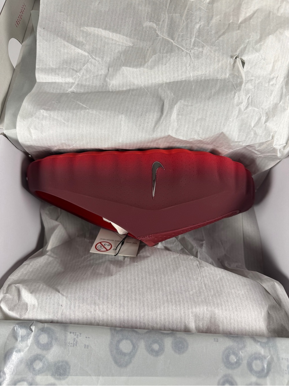 Nike Mind 001 Slide Team Red/ University Red. HQ4307-601  Mens 9 - Picture 7 of 7